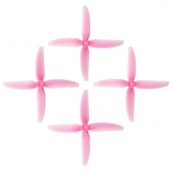 HQ Durable Prop  5X4X4V1S  Light Pink (2CW+2CCW)-Poly Carbonate