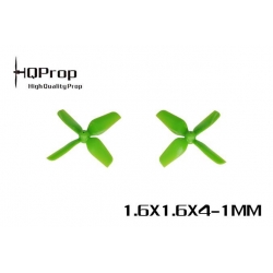 HQ Micro ABS Prop 40mm 1.0mm Shaft Green (2CW and 2CCW)
