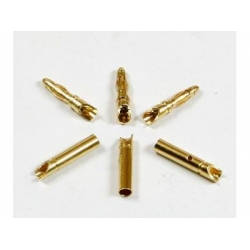 2mm Golden Plated Connector (3 pairs) AM-1002B