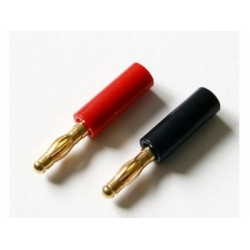 4mm Banana Plugs 1 Red/ 1 Black Code 1019 BNPL35