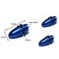 RC Model3.17mm Hole Blue Metal Propeller Adapter