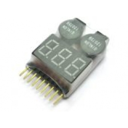 1-8Cell Battery Checker wtih Low voltage buzzer Alarm (SOLD OUT)
