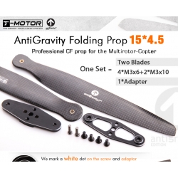 SALE: T-motor Antigravity Folding propeller 15x4.5 with folding adaptor