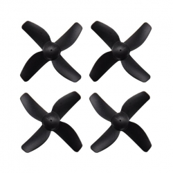 4-blade 31mm Props (0.8mm Hole) Black