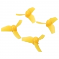 3-Blade 31mm Props (0.8mm Hole) Yellow