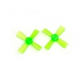 1735 43mm 4 Blade PC Propeller 1.5mm Hole For 11xx Motors Micro FPV Racing Frame green