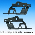 Left and Right main body s39 (HM039-036)