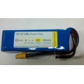 Hyperion G3 Cx 2500 Mah 3s 11.1v 25c/45c Lipoly Pack W/xt-60 and Jst-xh Balance Tap (Suitable for DJI Phantom) [SOLD OUT]