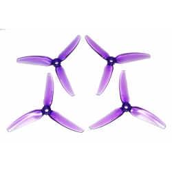 HQProp Durable Prop 5X4.8X3V1 S Light Purple (2CW+2CCW) - Poly Carbonate