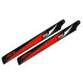 Carbon Fiber Zeal blades 600mm (Red)