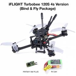 iFlight TurboBee 120RS 2s 4s Micro Race Drone + Frsky XM+ with 4s Lipo ( SOLD OUT )