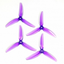 HQ Durable Prop 5X4.3X3V1S Light Purple (2CW+2CCW)-Poly Carbonate