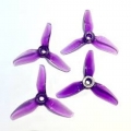 HQ Prop 3X4X3 V1S Tri-blade Purple (2 pairs ) ( SOLD OUT )