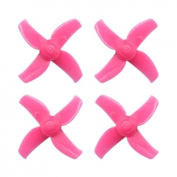 40mm 4-blade 2S Whoop Propellers (1.5mm Shaft Hole) pink