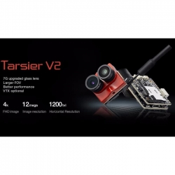 Caddx Tarsier V2 1200TVL 4K 30fps HD with ND8 Filter (Black)