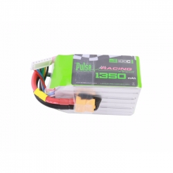 PULSE 1350mah 6S 22.2V 100C - FPV Racing Series - LiPo Battery