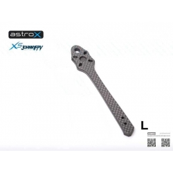 AstroX X5 JohnnyFPV 4W RIGID Left Arm 5.5mm (5-5.5 Inch - 1 ARM ONLY)