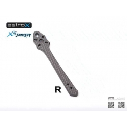 AstroX X5 JohnnyFPV 4W RIGID Right Arm 5.5mm (1 ARM ONLY)