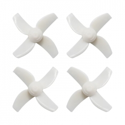40mm 4-blade 2S Whoop Propellers (1.5mm Shaft Hole) WHITE