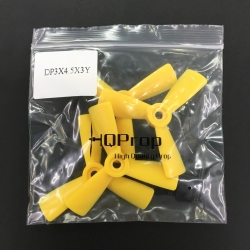 HQ 3X4.5X3Y YELLOW DURABLE TRI 2 NORMAL / 2 REVERSE (PACK OF 4 PCS) 