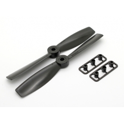 Gemfan Bull Nose BN5045 Propellers CW Set (Black) 5 x 4.5 (2pair)