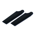 Carbon Fiber 95mm BLACK Tail Blade - Velocity 50N(SOLD OUT)