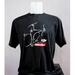 DJI Phantom Indonesia - T-shirt (black) ONLY SIZE L/XL (SLOD OUT)