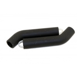 Outrage EVO muffler deflector (Black) / Nylon strap (S) with Header card for (SOLD OUT)