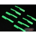 Furious FPV 45mm 2-Blade Propeller (4cw + 4ccw) - Green MOSKITO(SOLD OUT)
