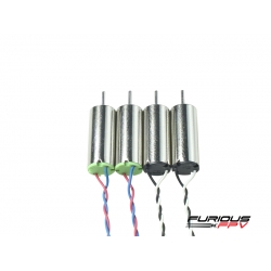 Furious FPV Supersonic 6x15mm 19000KV brushed motors (2CW & 2CCW) for Inductrix (SOLD OUT)