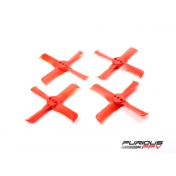 FleekProp 1936-4 Propellers (2CW - 2CCW) - Red