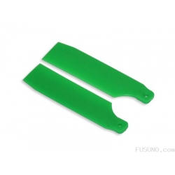 FUB-4504GR FUSUNO Extreme Stiff XS Engineering Plastic Tail Blade 62 mm Neon Green - Trex 450 