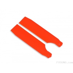 FUB-4506OR FUSUNO Extreme Stiff XS Engineering Plastic Tail Blade 62 mm Neon Orange - Trex 450  (SOLD OUT)