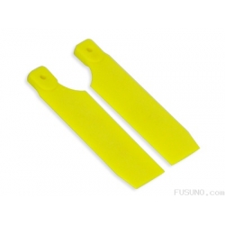 FUB-5006YL FUSUNO Extreme Stiff XS Engineering Plastic Neon Tail Blade 72 mm - Yellow - 500 size helis (SOLD OUT)