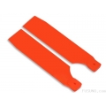 FUB-S505OR FUSUNO Extreme Stiff XS Engineering Plastic Neon Tail Blade 95 mm - Orange - 50 size helis 