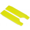 FUB-S906YL FUSUNO Extreme Stiff XS Engineering Plastic Neon Tail Blade 105 mm - Yellow - Size 90 (SOLD OUT)