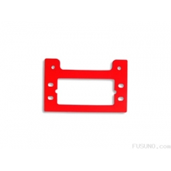 FUSUNO Painted Neon Red Fiberglass Tail Servo Mount Trex 500 - FUF-110