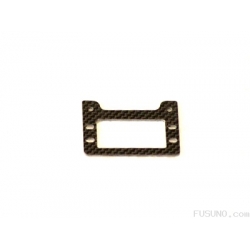 FUSUNO Carbon Servo Mount Trex 600E/600ESP 1.5 mm - FUP-318CF