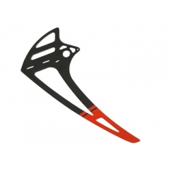 SAB Carbon fiber vertical fin - RED (1pc) - Goblin 700[H0117-S] (SOLD OUT)