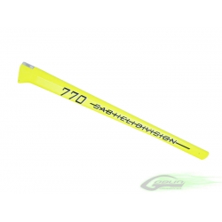 Carbon Fiber Tail Boom Yellow - Goblin 770 [H0147-S] (SOLD OUT)