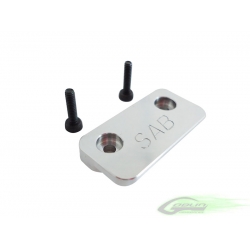Aluminum CNC Battery Tray Stop - Goblin 630/700/770 [H0150-S]