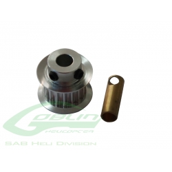 Aluminum Motor Pulley Z20 - Goblin 500 [H0215-20-S]
