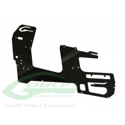 Carbon Fiber Main Frame(1pc) - Goblin 500 [H0240-S]  (SOLD OUT)