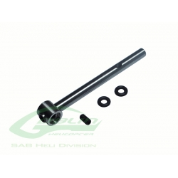 H0509-S - Steel Tail Shaft - Goblin 380