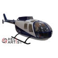 HeliArtist BO-105 Police Scale Body (600 Size) [Ex Shop Display] (SOLD OUT)