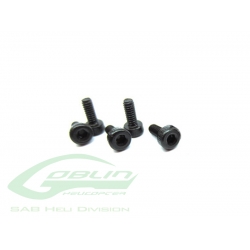 DIN 12.9 Socket Head Cap M2x6 (5pcs) - Goblin 500/630/700/770 [HC004-S]