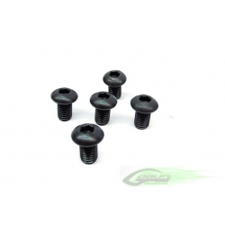 DIN 12.9 Button Head Socket Cap M4x6 (5pcs) - Goblin 630/700 [HC096-S]