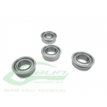 ABEC-5 Flanged bearing Ø2,5 x Ø6 x 2,6(4pcs) - Goblin 500/770/ HPS 630/700 [HC400-S]