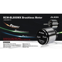 HML80M01 800MX Brushless Motor(520KV) (SOLD OUT)