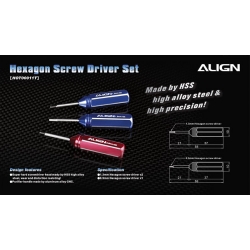 HOT00011 Hexagon Screw Driver Set (SOLD OUT)
